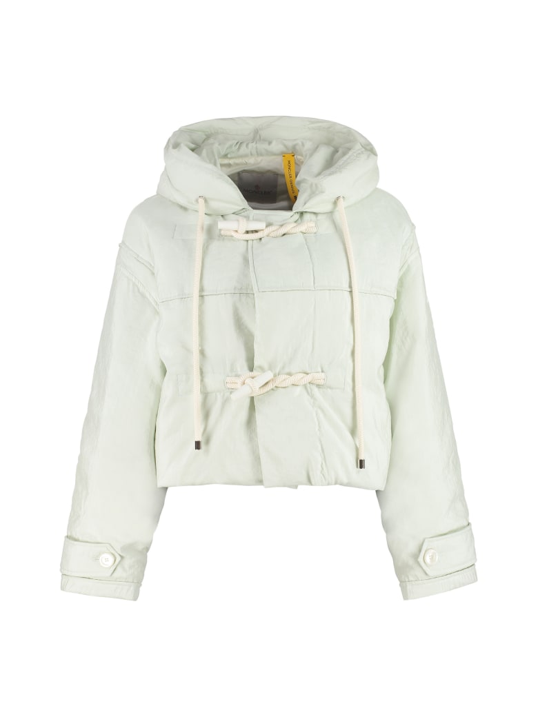 Moncler Whitepearl Short Down Jacket - green