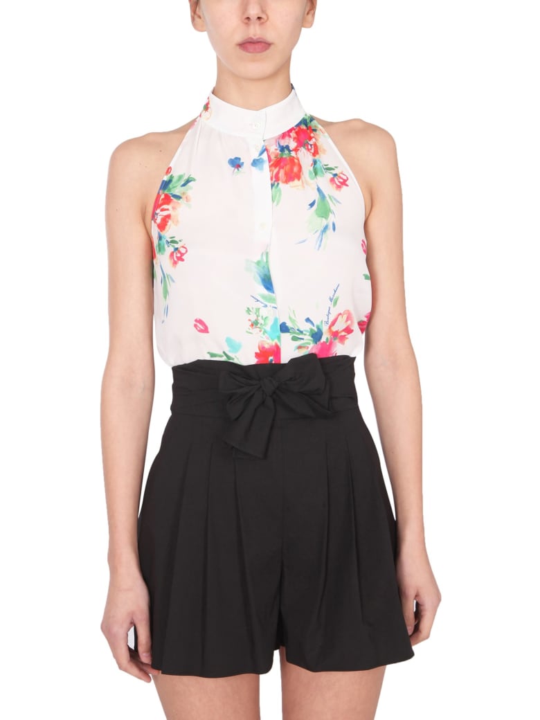 Boutique Moschino American Neck Shirt - MULTICOLOR