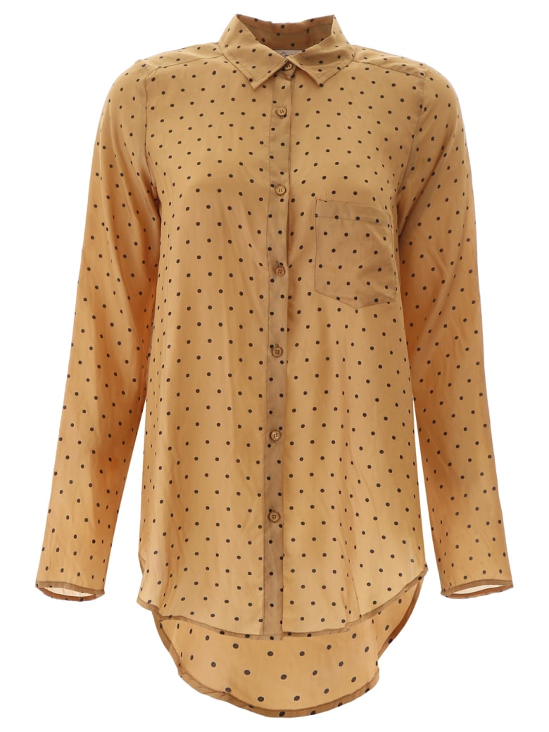 Mes Demoiselles Asymmetric Boy Shirt - SAND (Beige)