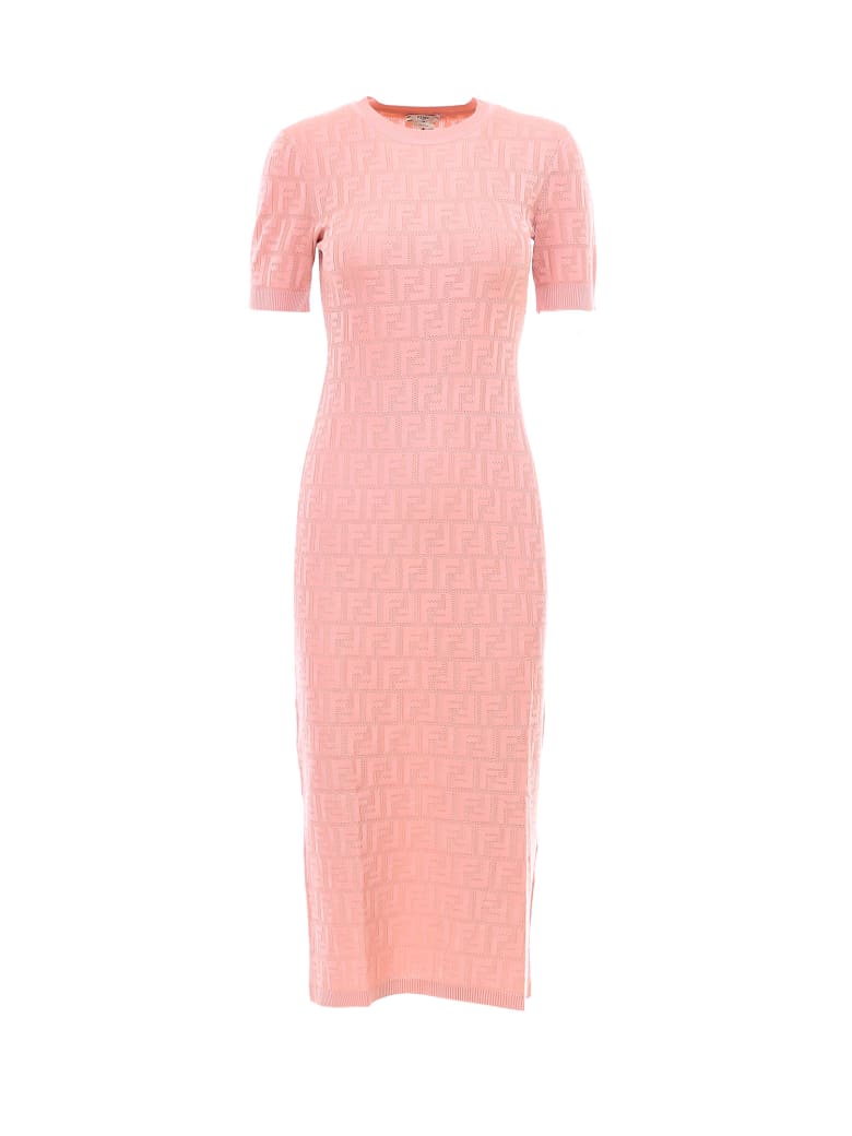fendi pink dress