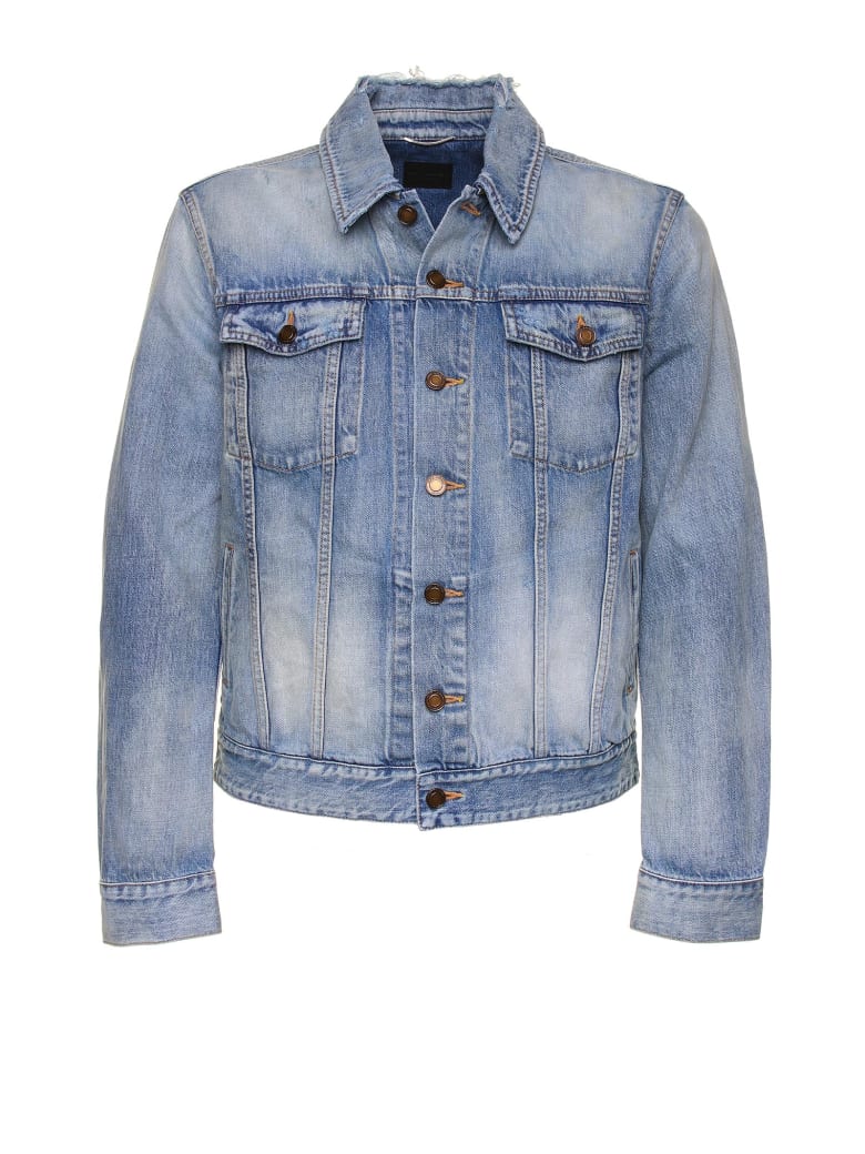 Saint Laurent Sky Denim Jacket - Blu Denim