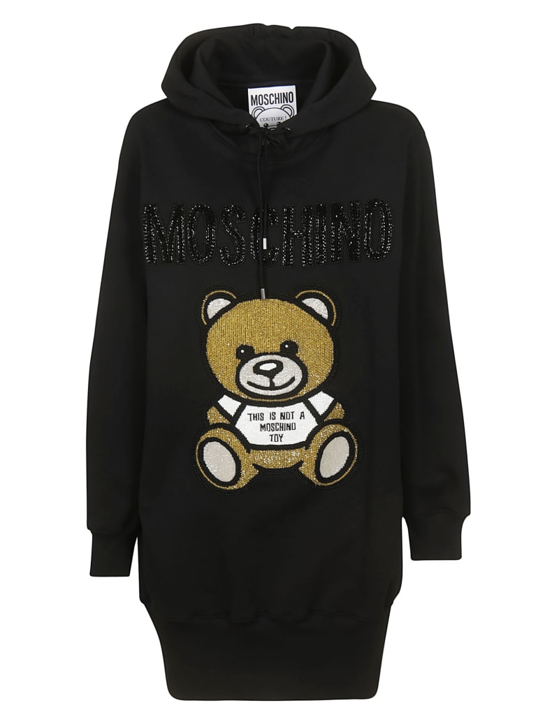 moschino hoodie teddy bear