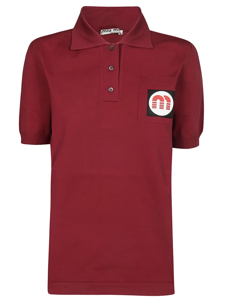 miu miu polo shirt