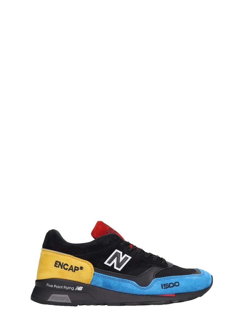 New Balance New Balance 1500 Sneakers In Black Suede And Leather