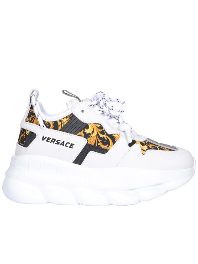 versace baroque print sneakers