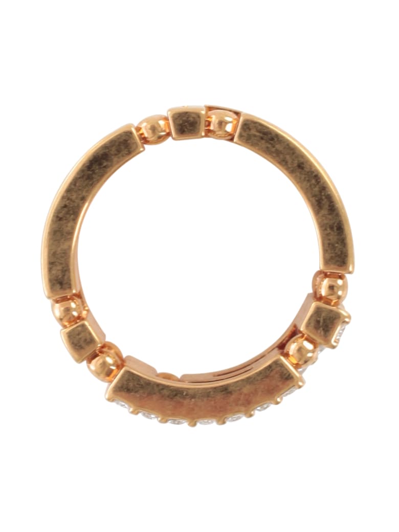Versace Metal And Strass Fashion Jewelry - Giallo