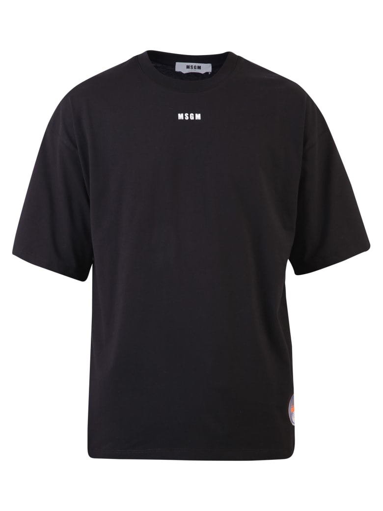 MSGM Printed T-shirt - Black