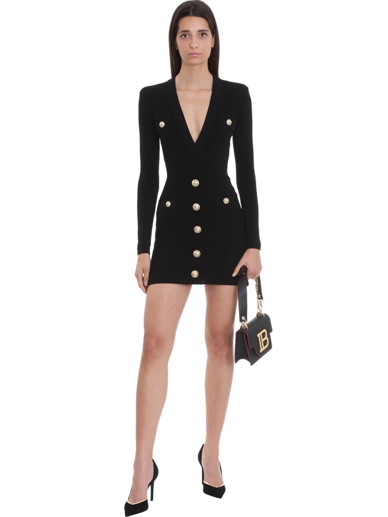 balmain shirt dress