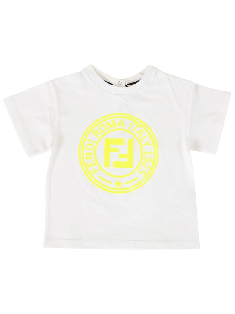 Fendi Fendi Baby T-shirt - Avorio 