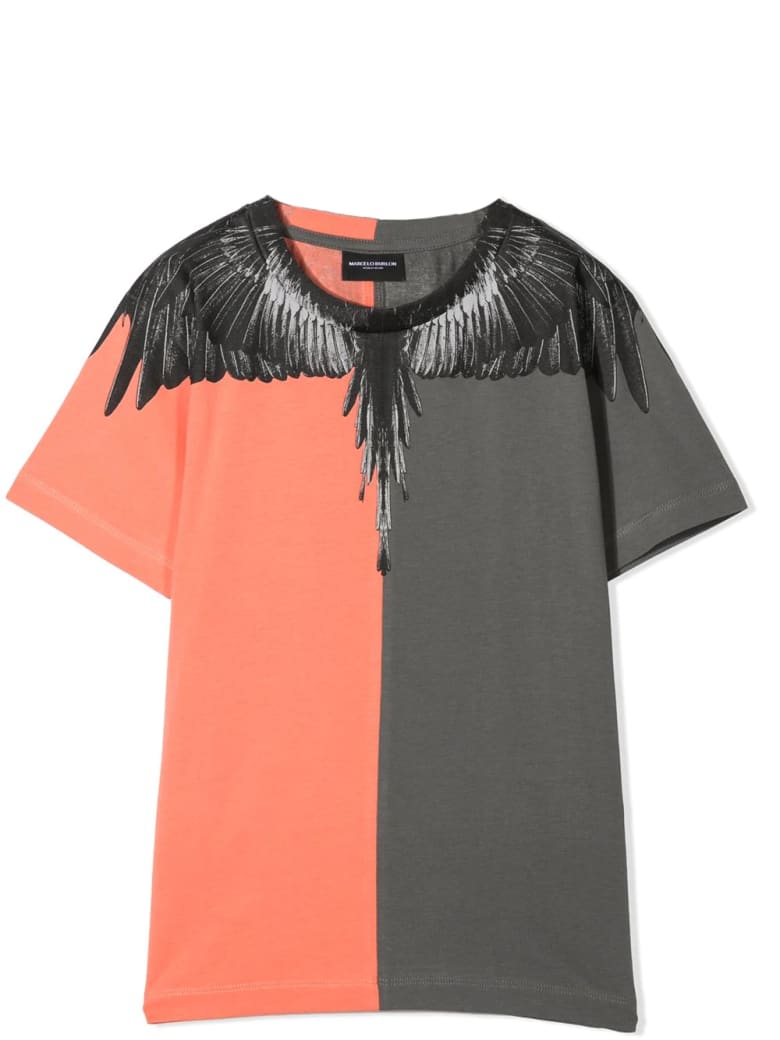 Marcelo Burlon Print T-shirt - Salmon