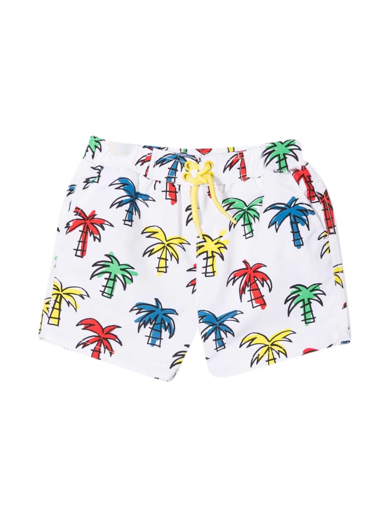 Stella McCartney Kids White Bermuda Shorts - White