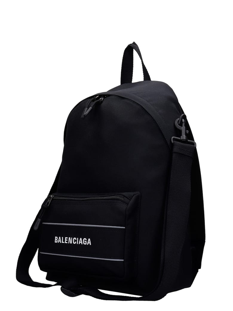 Balenciaga Backpack In Black Nylon | italist, ALWAYS LIKE A SALE