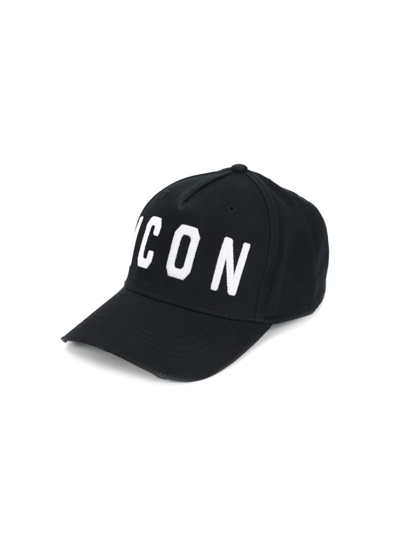 dsquared2 icon black cap