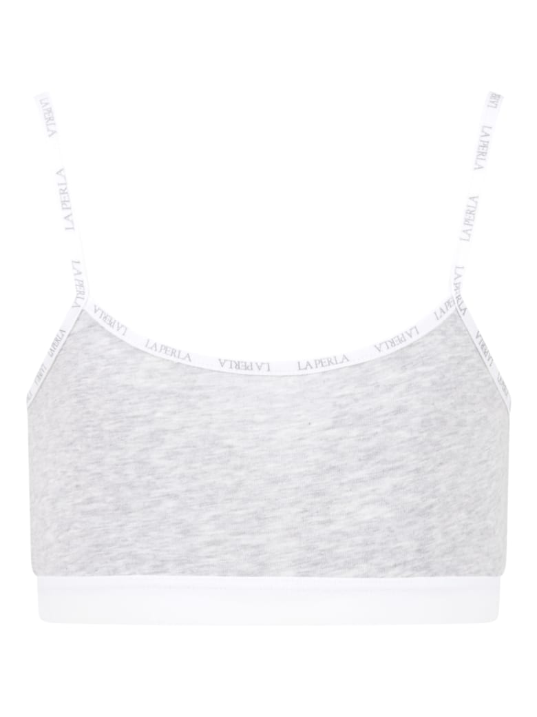 La Perla Grey Brassiere For Girl - Grey