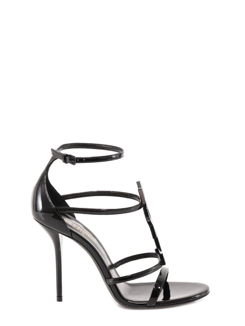 Saint Laurent Cassandra Sandals - Black