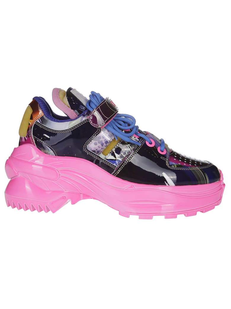 Retro Fit Low-top Sneakers - Pink fluo 