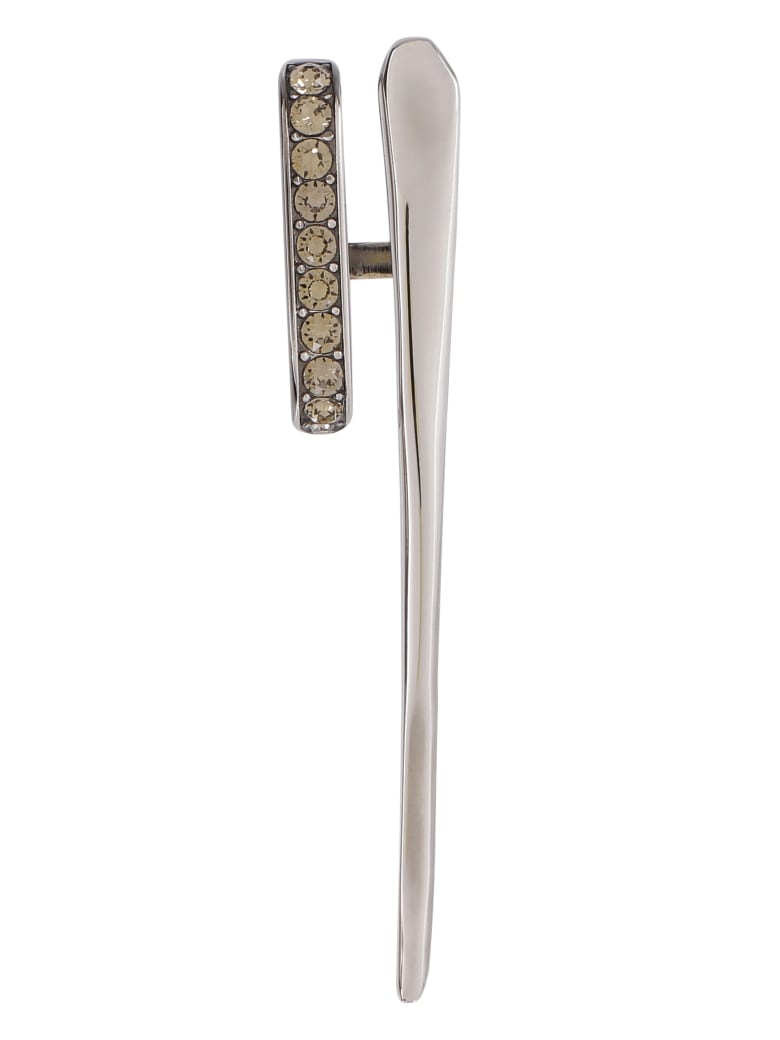 Alexander McQueen Embellished Ear-cuff - silver