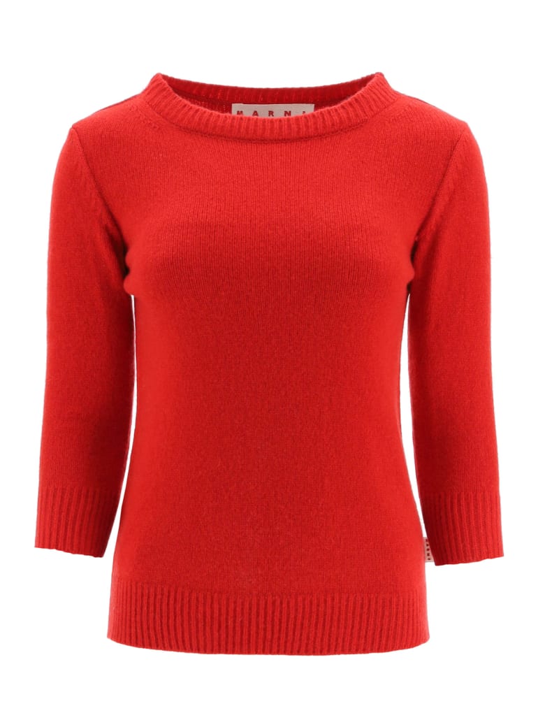 Marni Cashmere Sweater - RED (Red)