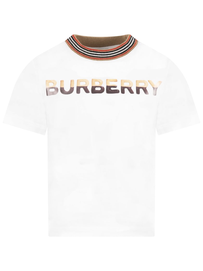 burberry t shirt kids for sale