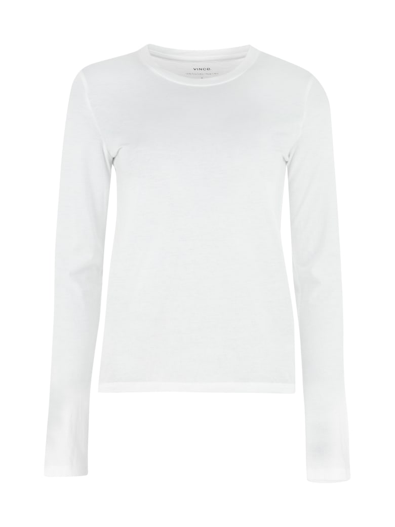 Vince Cotton T-shirt - White