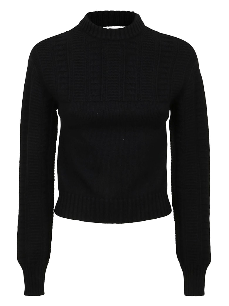 Alexander McQueen Crew Neck Pullover - Nero