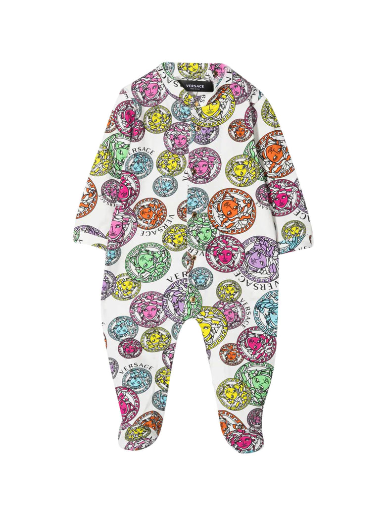Young Versace Multicolor Romper - Multicolor