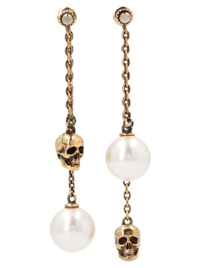 Alexander McQueen 'pearly' Earrings - Oro
