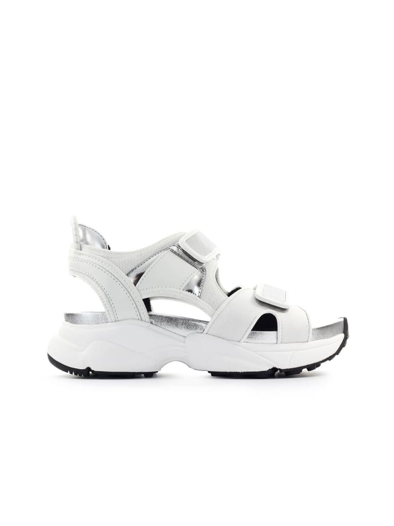 white michael kors sandals