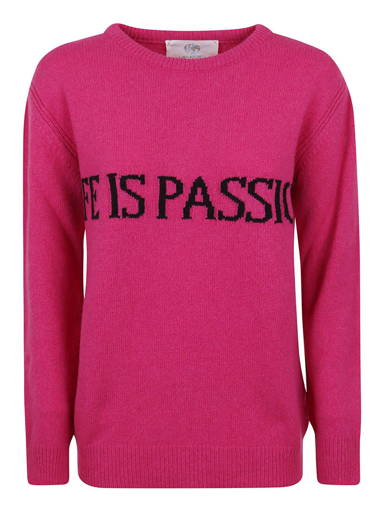 Alberta Ferretti Sweater - Fantasy Print Fucsia