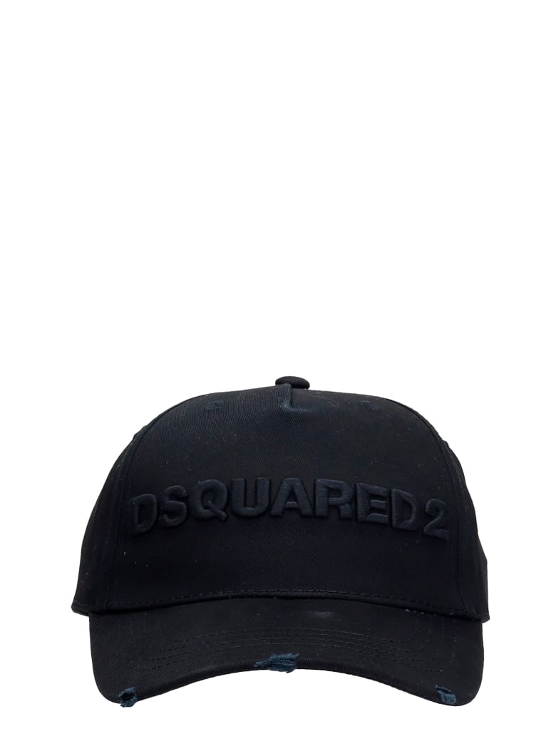 Dsquared2 Hats In Black Cotton - BLACK