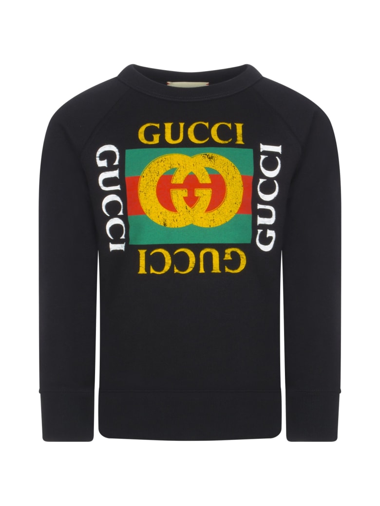 gucci black long sleeve