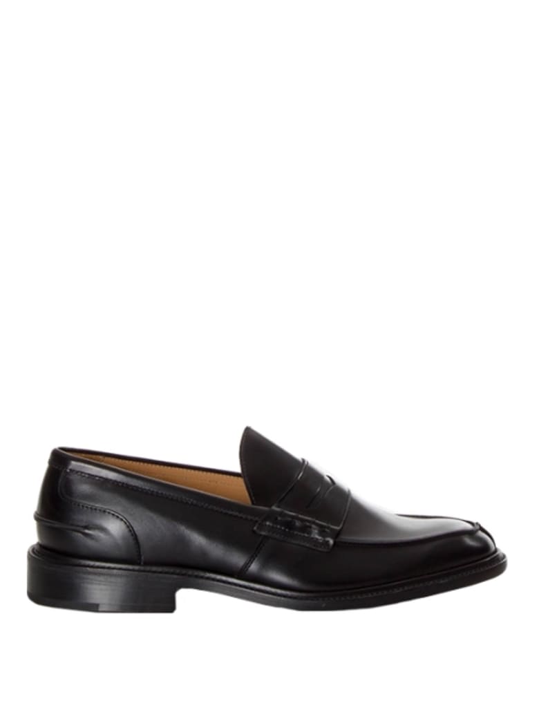 Tricker's James Penny Loafer - Black Calf