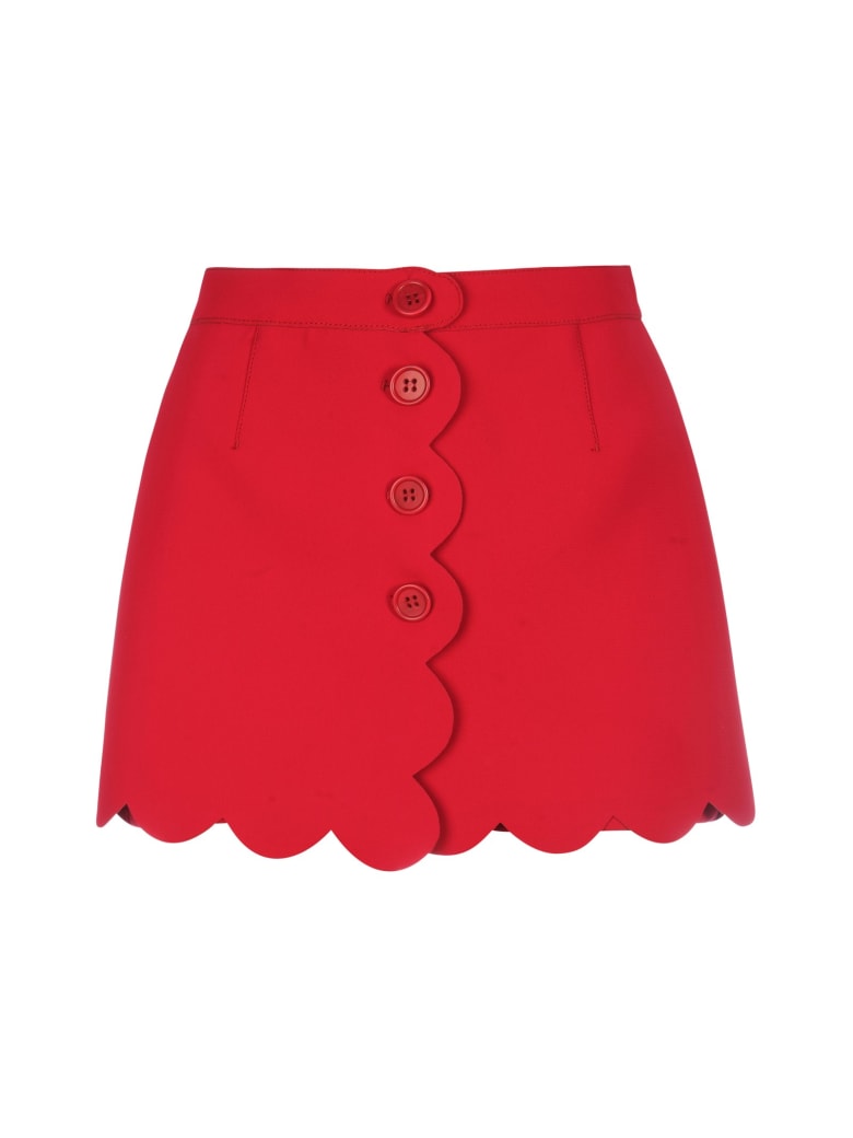 RED Valentino Bicolor Tech Short - PINK