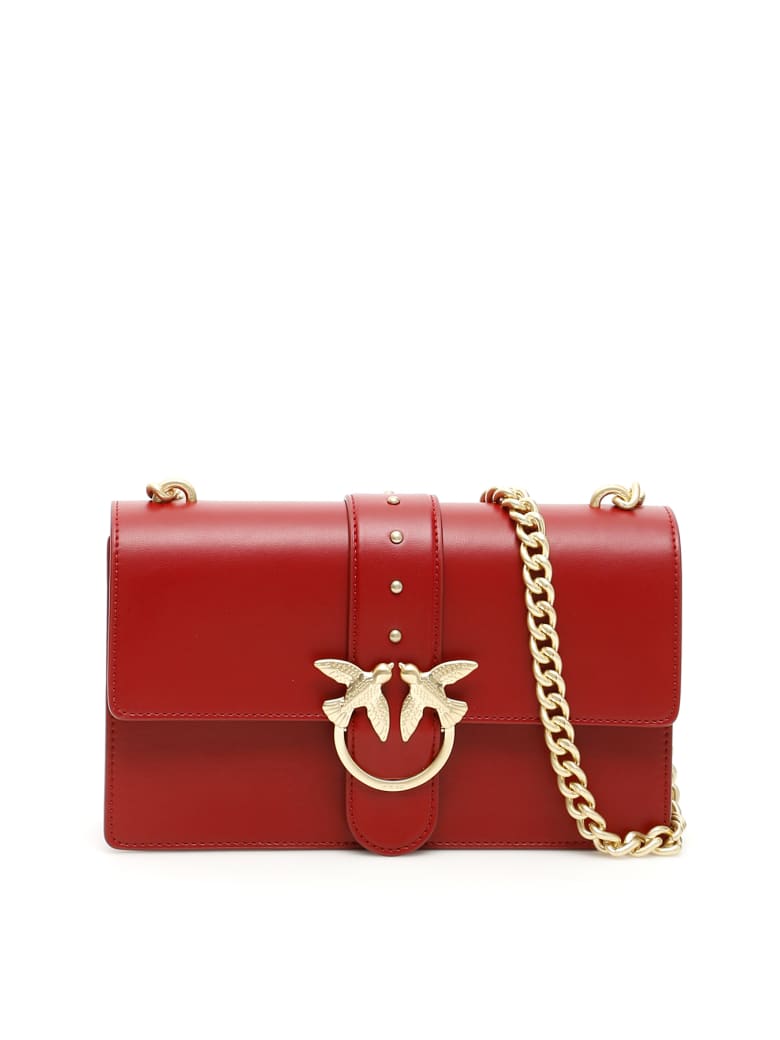 pinko red bag