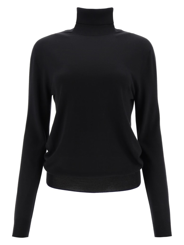 Marni Turtleneck Wool Sweater - BLACK (Black)