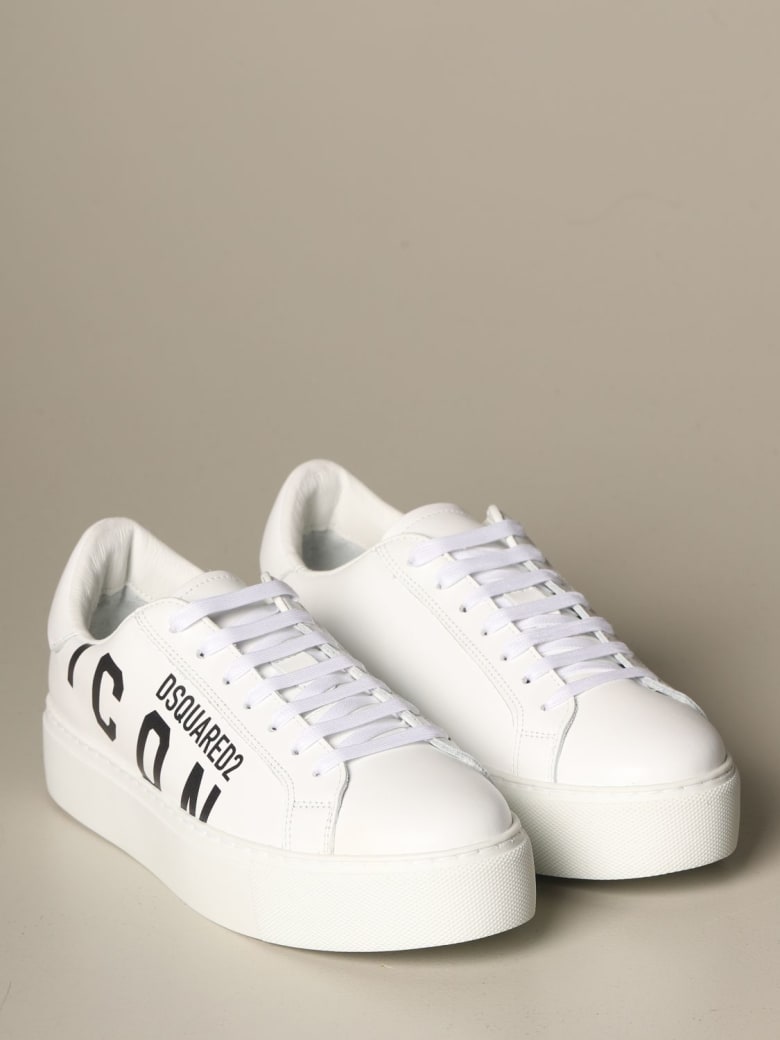 dsquared2 platform sneakers