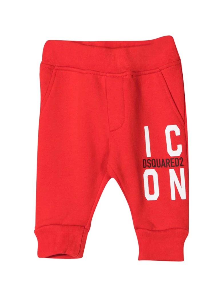 Dsquared2 Red Sports Trousers