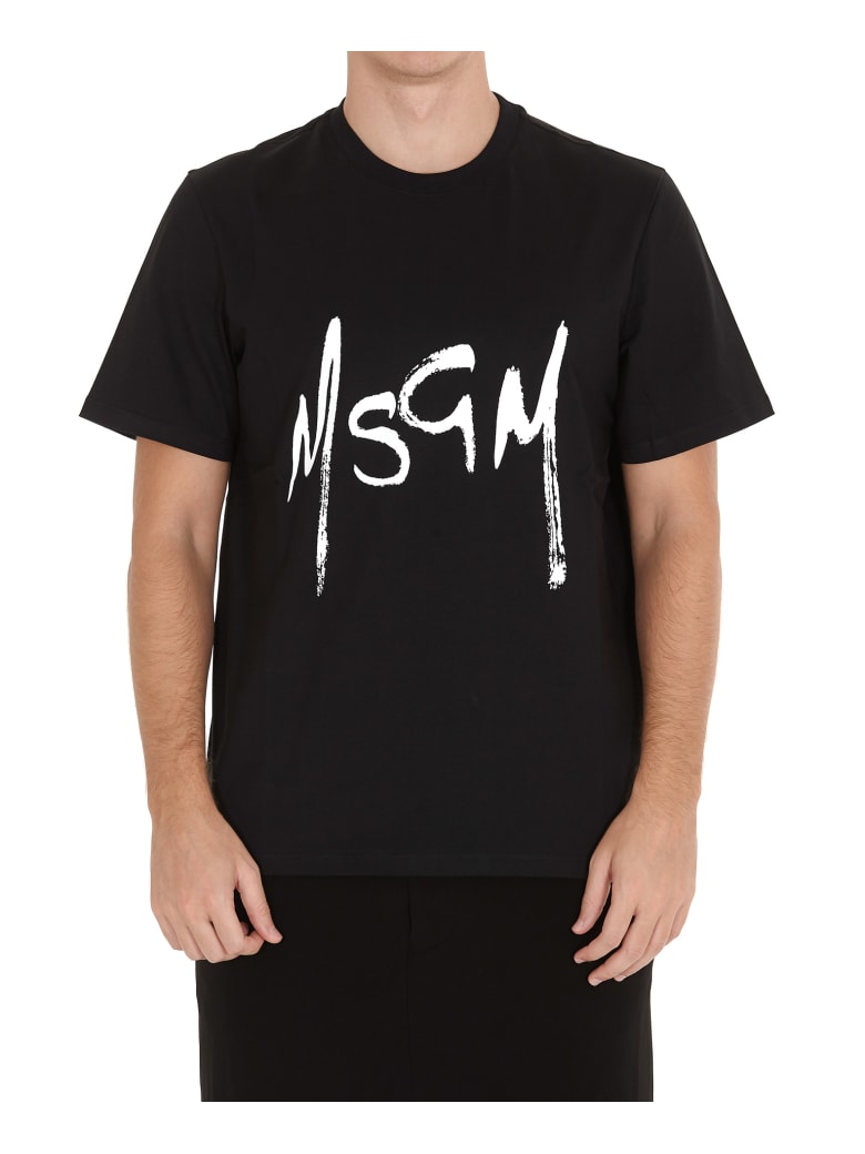 MSGM Logo T-shirt - Black