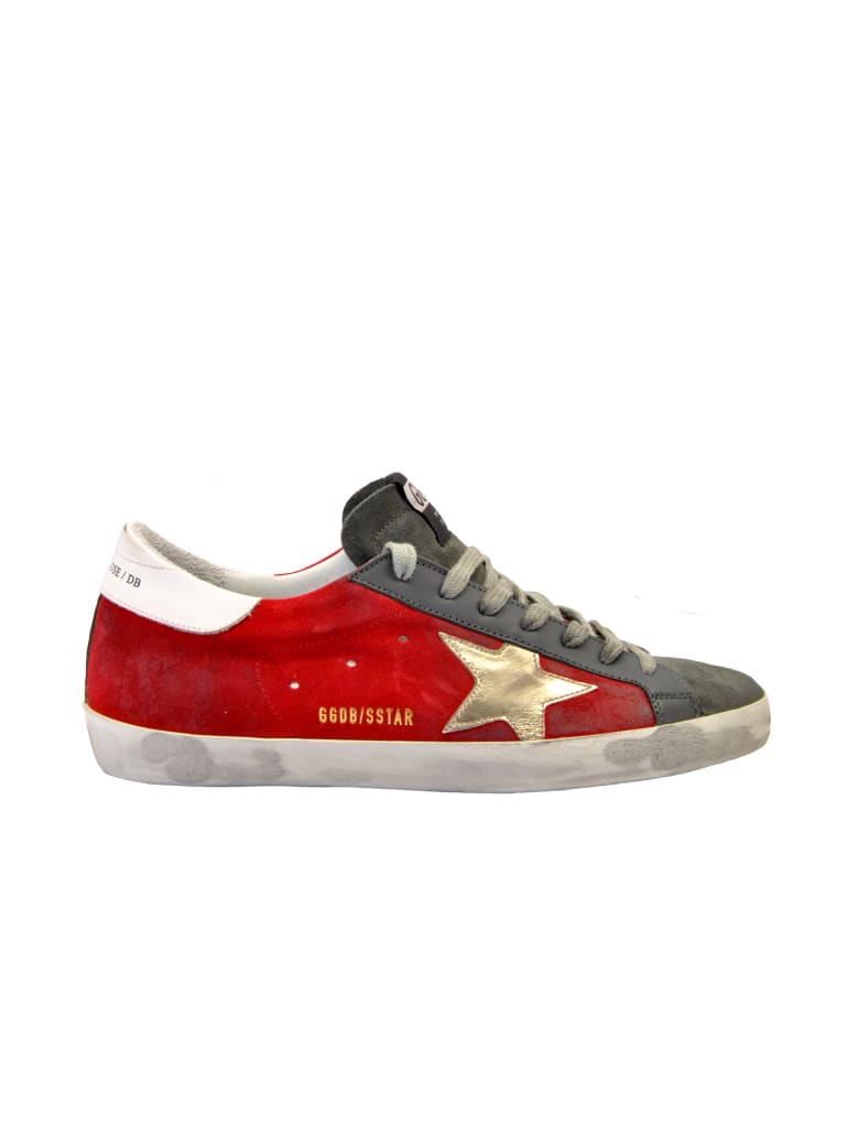 golden goose sneakers red
