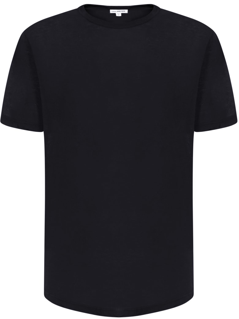 James Perse Clear Jersey Crew T-shirt - Dark blue