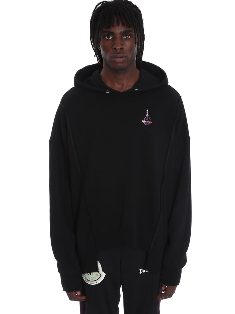 Moncler X Palm Angels Jumper Sweatshirt In Black Cotton | italist