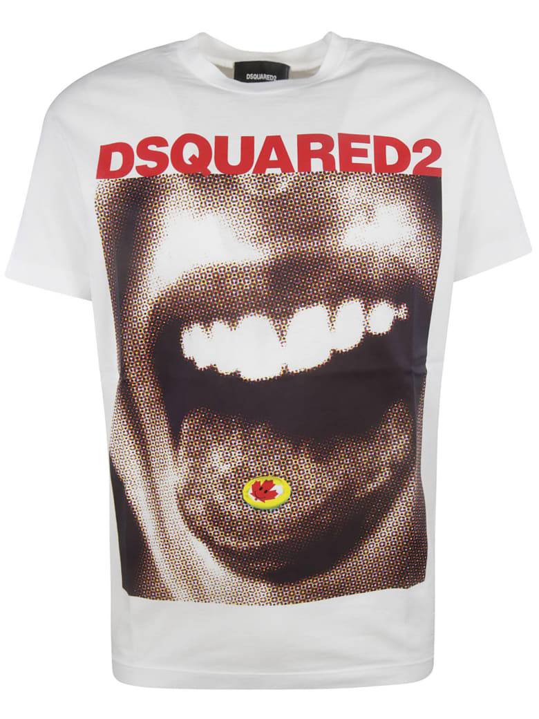 dsquared2 lips t shirt