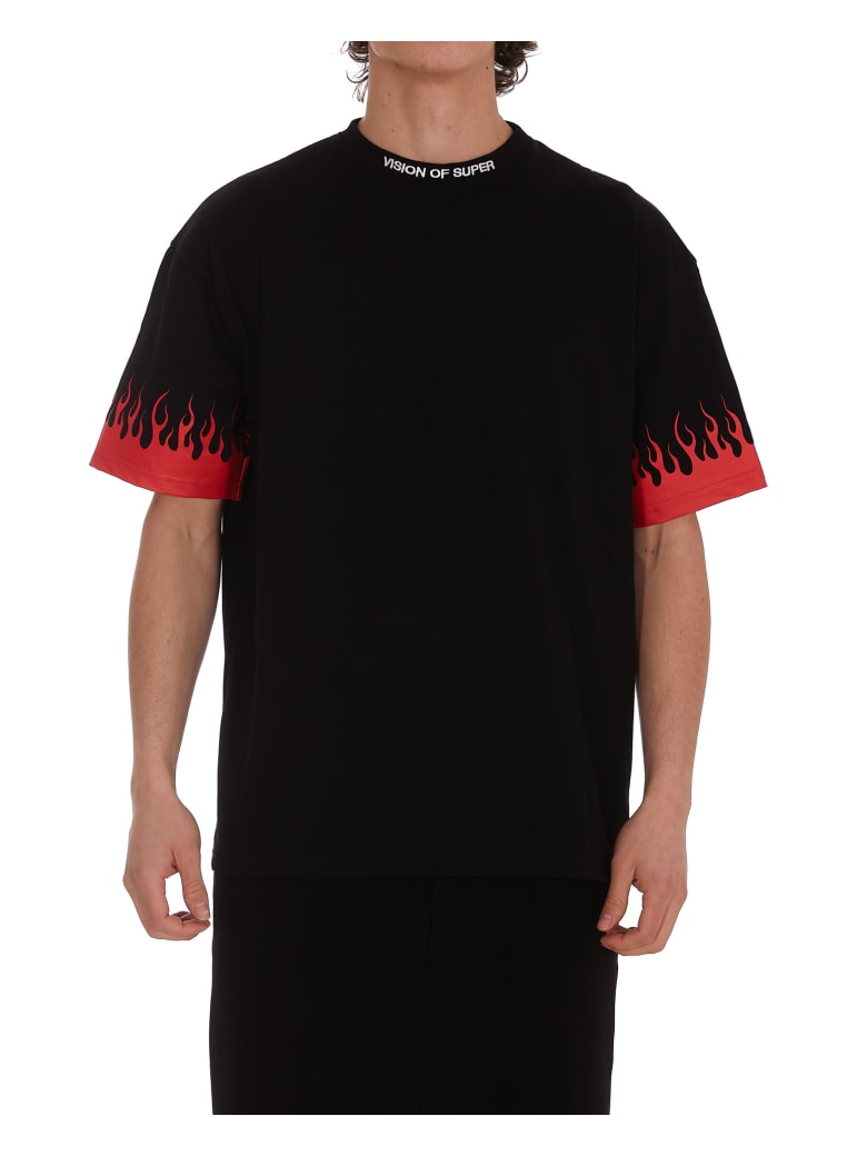 Vision of Super Flame T-shirt - Black