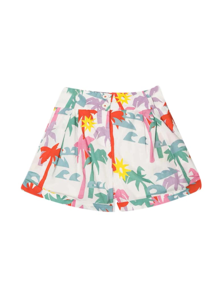 Stella McCartney White Shorts - Multicolore