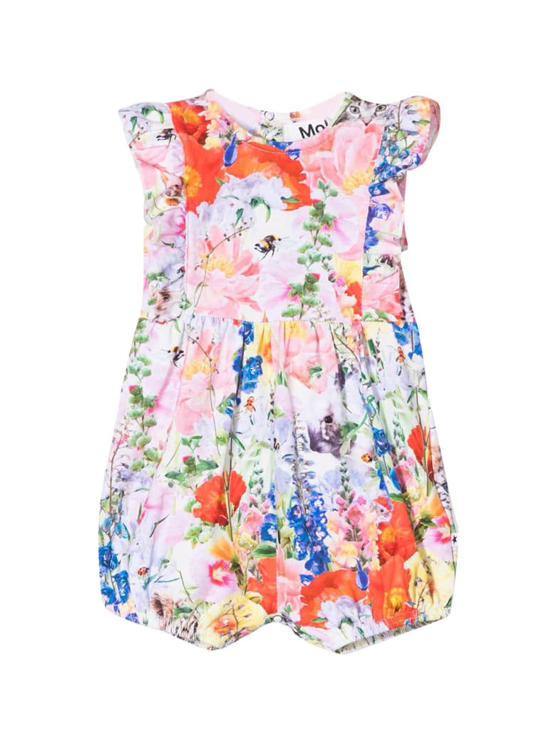 Molo Multicolor Print Rompers - Unica