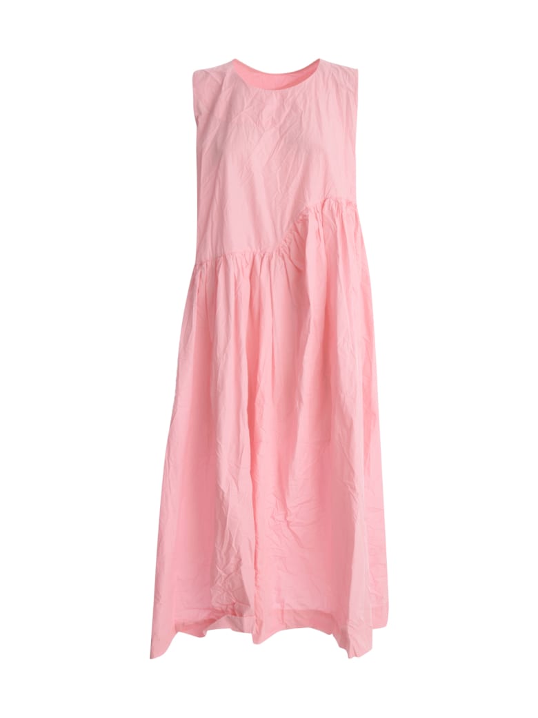 Daniela Gregis Sleeveless Dress W/belt - Fuxia