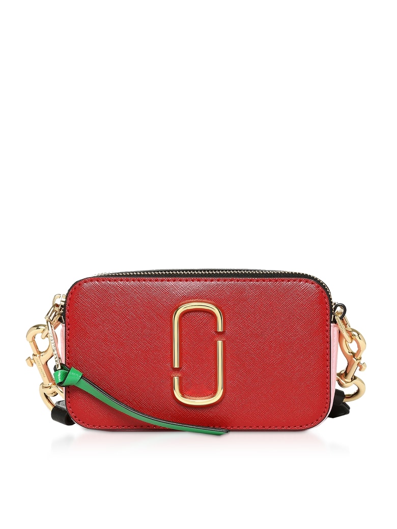 Marc Jacobs Marc Jacobs Saffiano Leather Snapshot Camera Bag - Fire/Red ...
