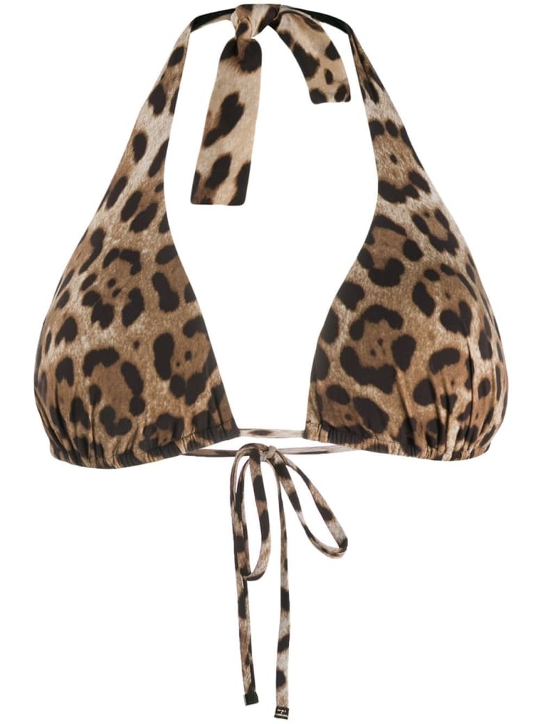 Dolce & Gabbana Animaler Bikini Bra - Animalier
