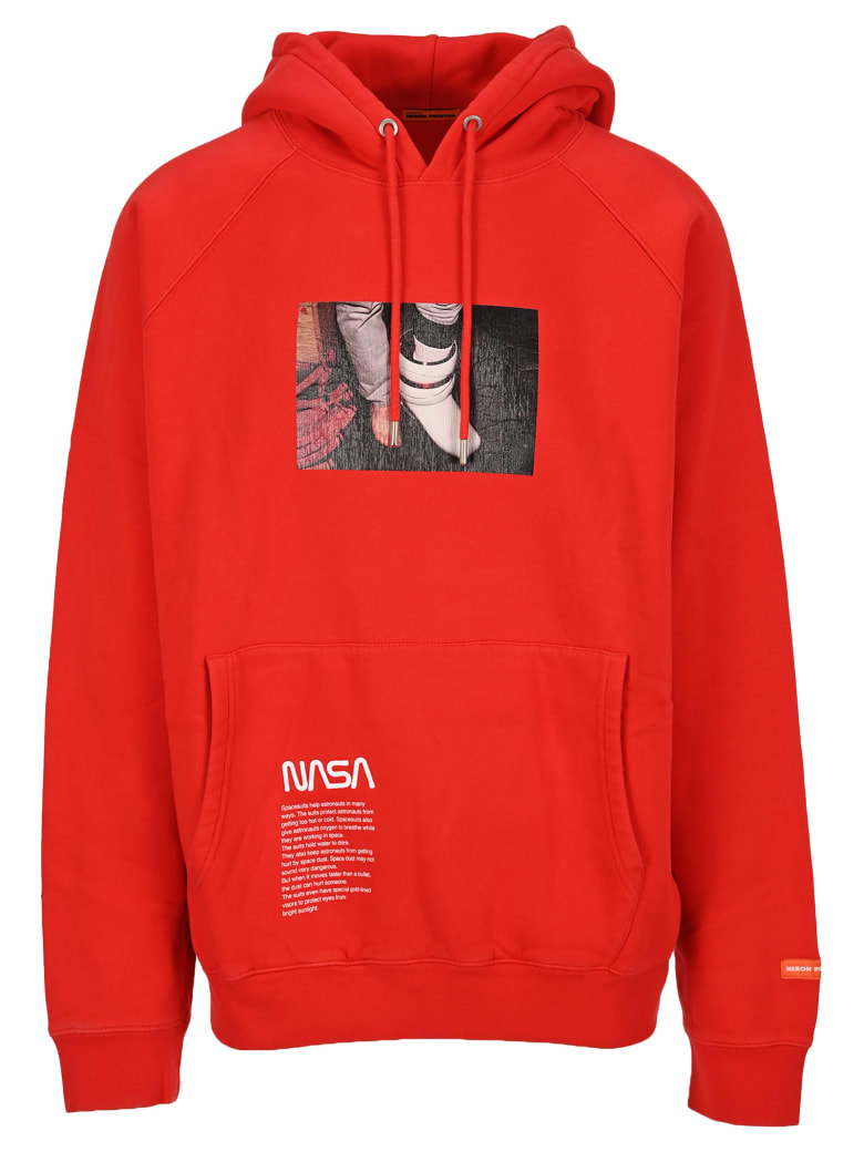 nasa red hoodie