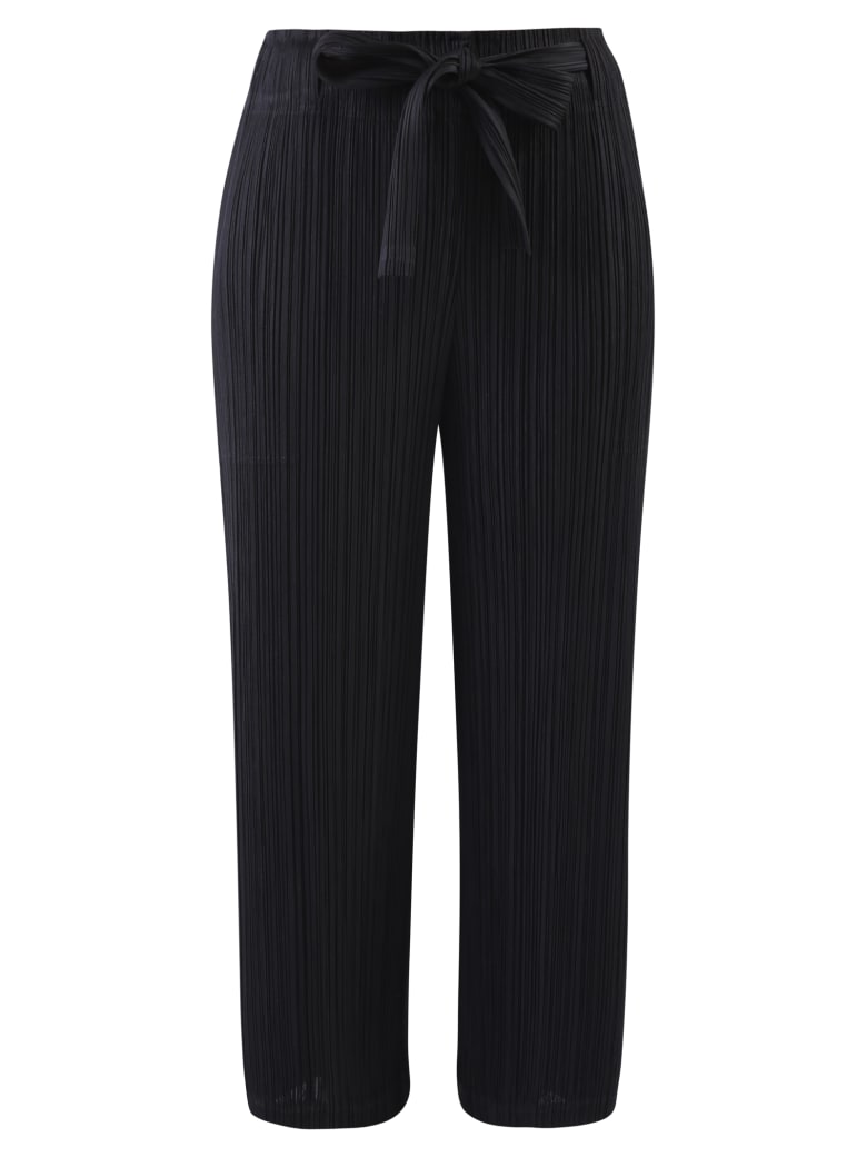 Issey Miyake Pleated Trousers - Black